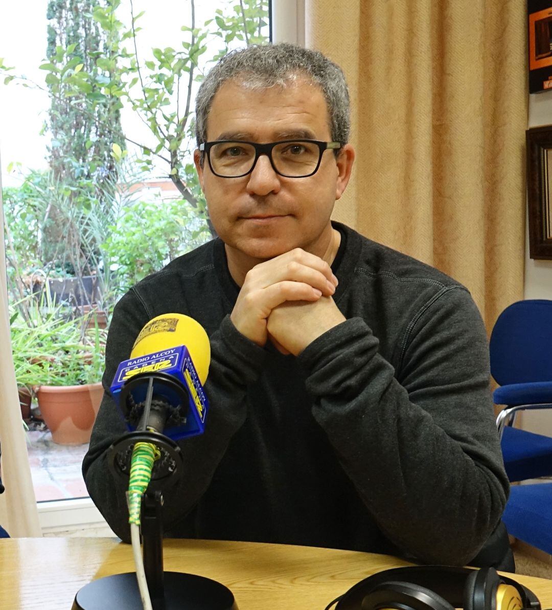 Hipòlit Agulló, president del Projecte Somriures L'Alcoià i El Comtat