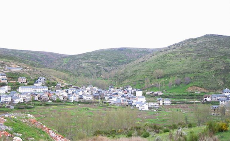 Imagen de La Baña, en el ayuntamiento de Encinedo, donde se concentran las explotaciones de pizarra