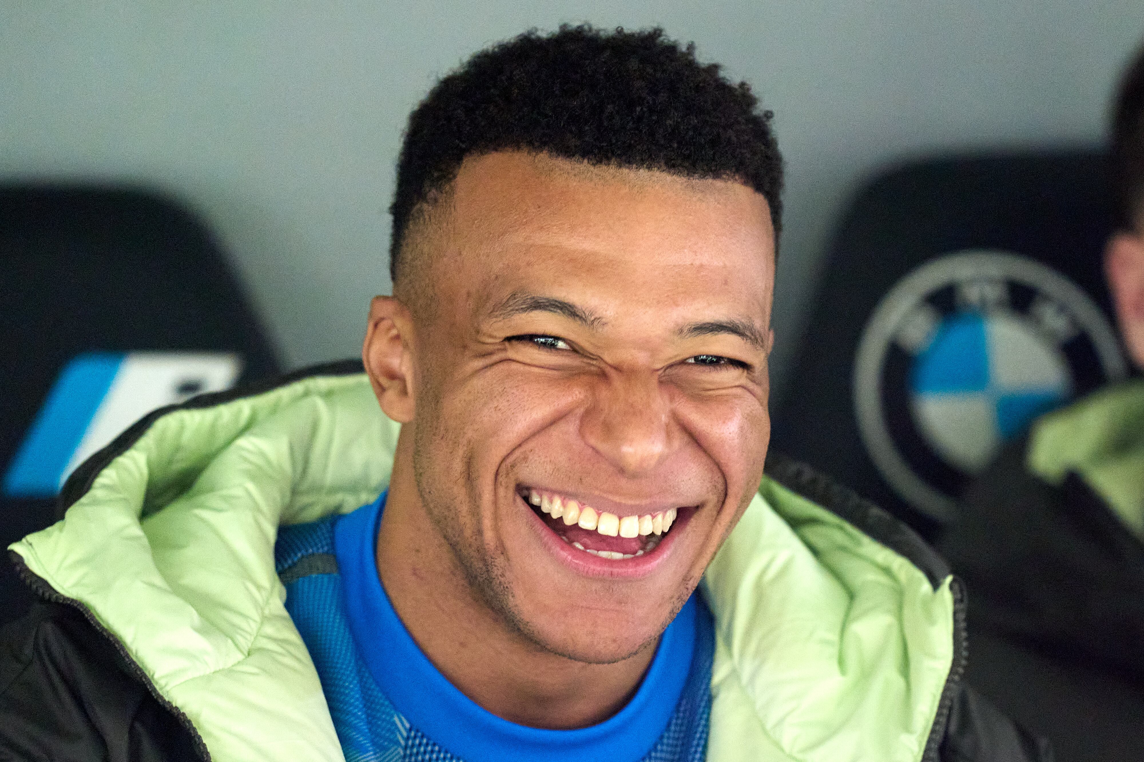 Mbappé durante un partido de LaLiga