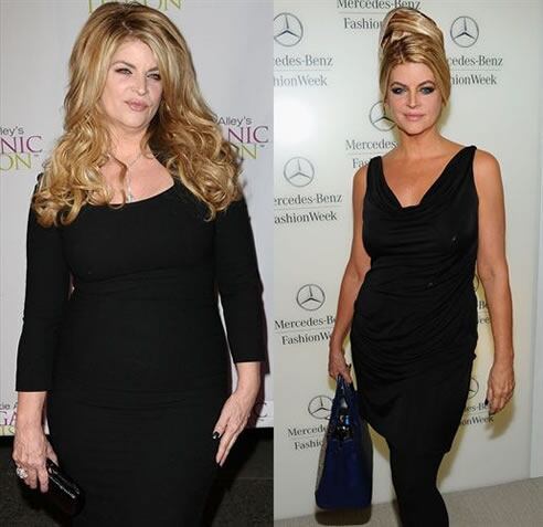 Kirstie Alley pierde 45 kilos