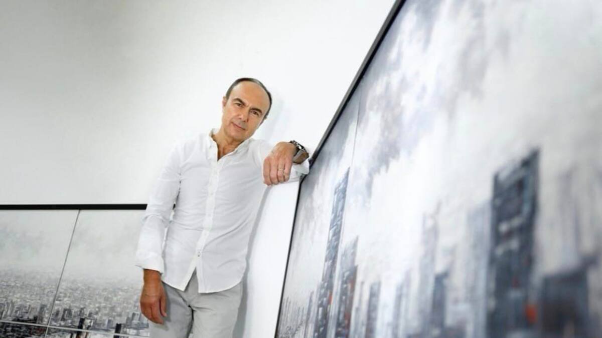 José Domínguez, pintor marteño: "Exponer en Nueva York ha sido un sueño que se ha cumplido"