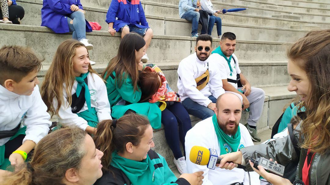 Beatriz San José en la Plaza de Toros de Móstoles