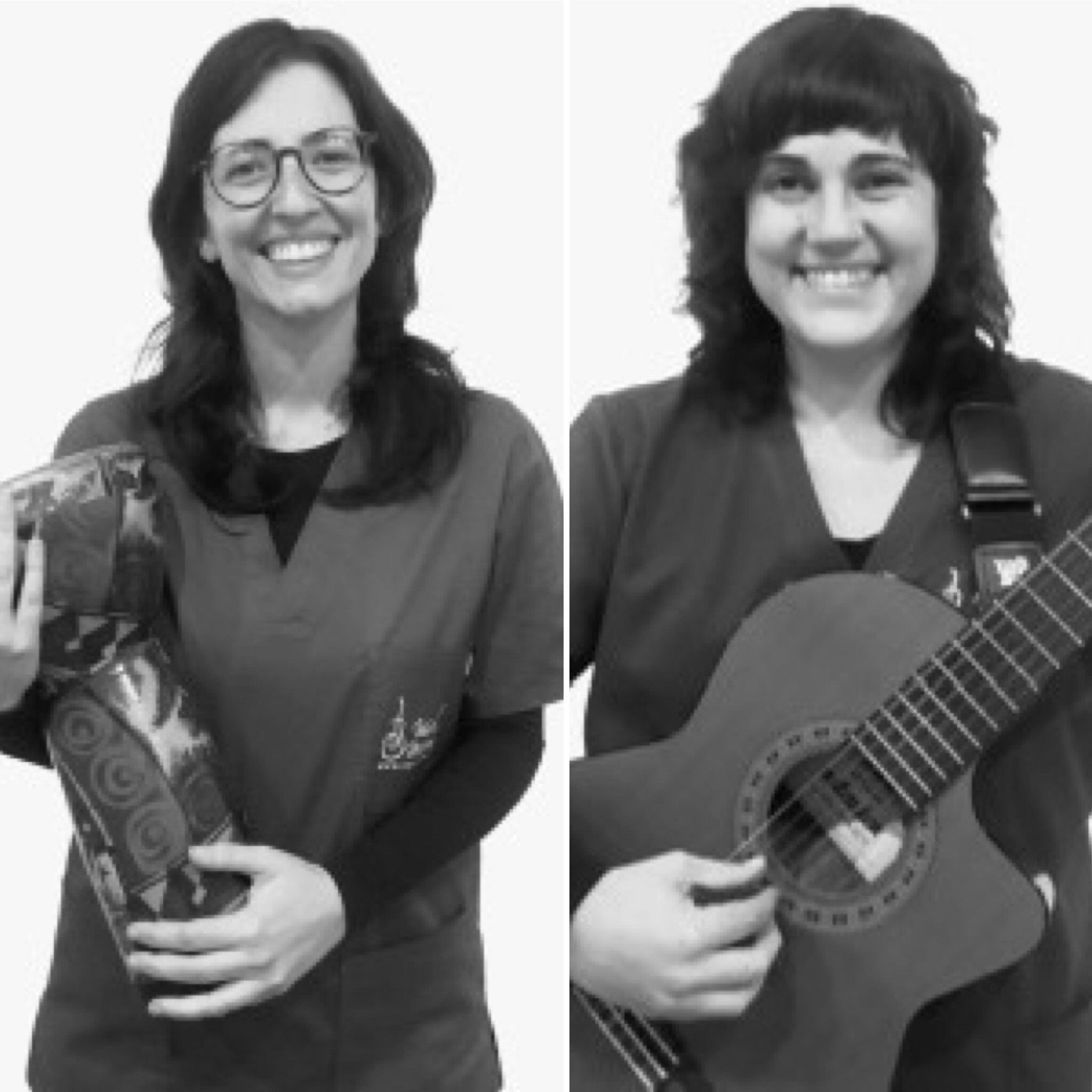 Laura Fernández (dcha.) y Raquel López (izq.), responsables y fundadoras de Música Vuela.
