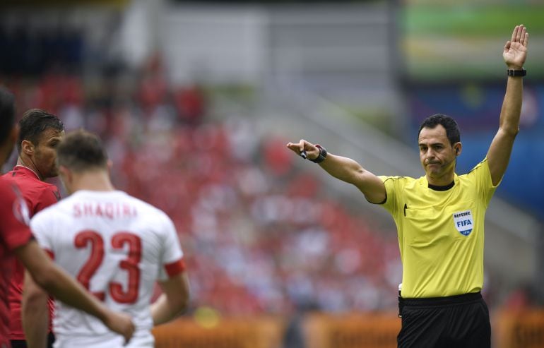 Velasco Carballo, durante un partido