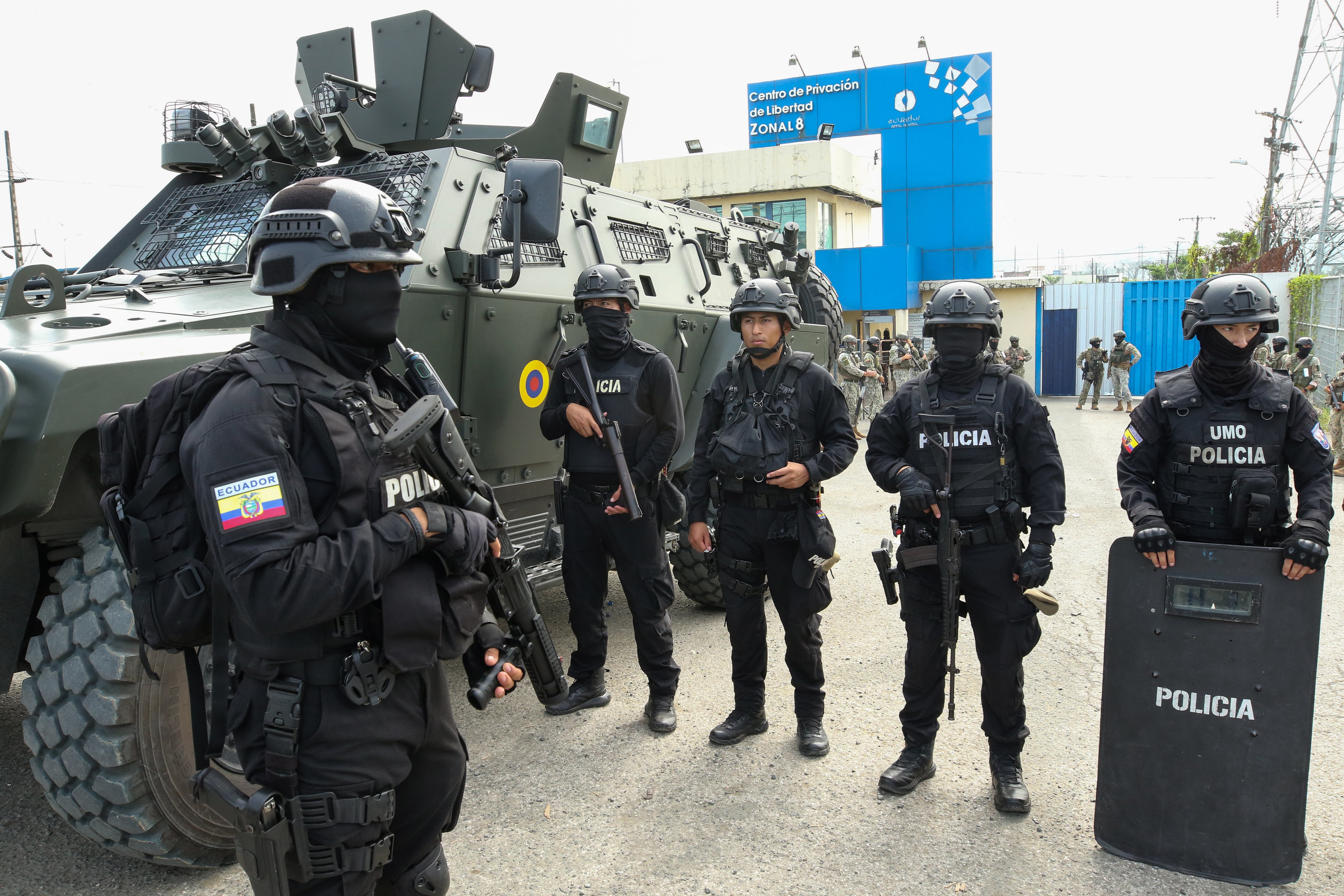 Imagen de archivo de la policía ecuatoriana