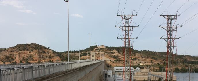 Imatge del pantà de Riba-roja