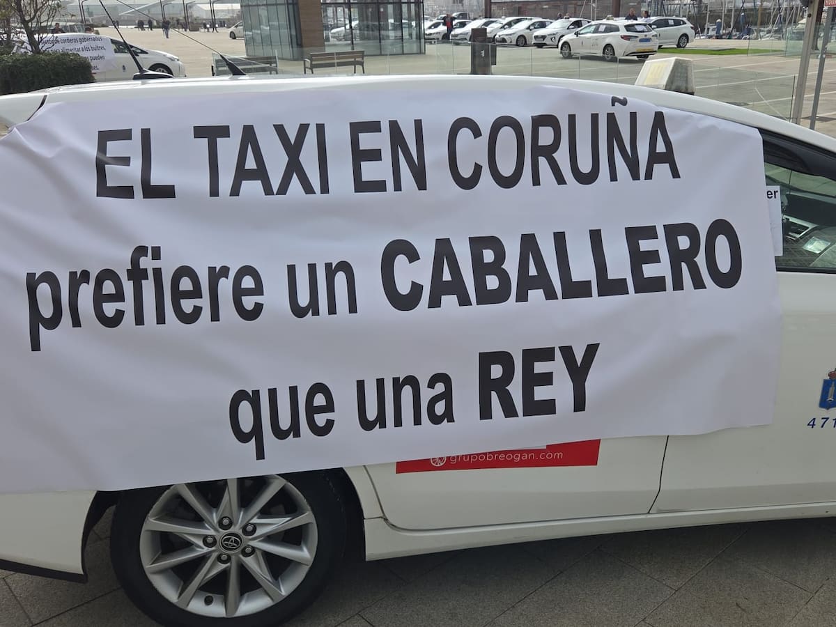 El sector del taxi de A Coruña señala a Inés Rey: “Lucharemos por sobrevivir”