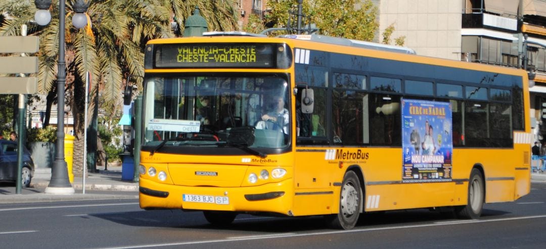 Autobús metropolitano de Valenica