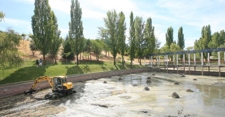 Lago del Parque Central de Tres Cantos