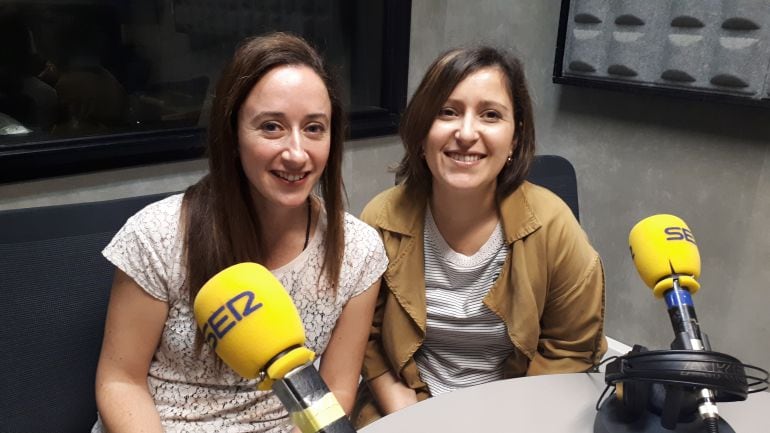 Elena Bilbao y Vanessa Hortas