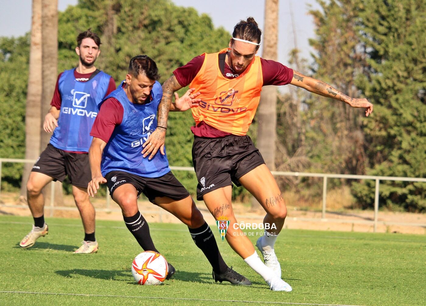 Primer entrenamiento del Córdoba CF.