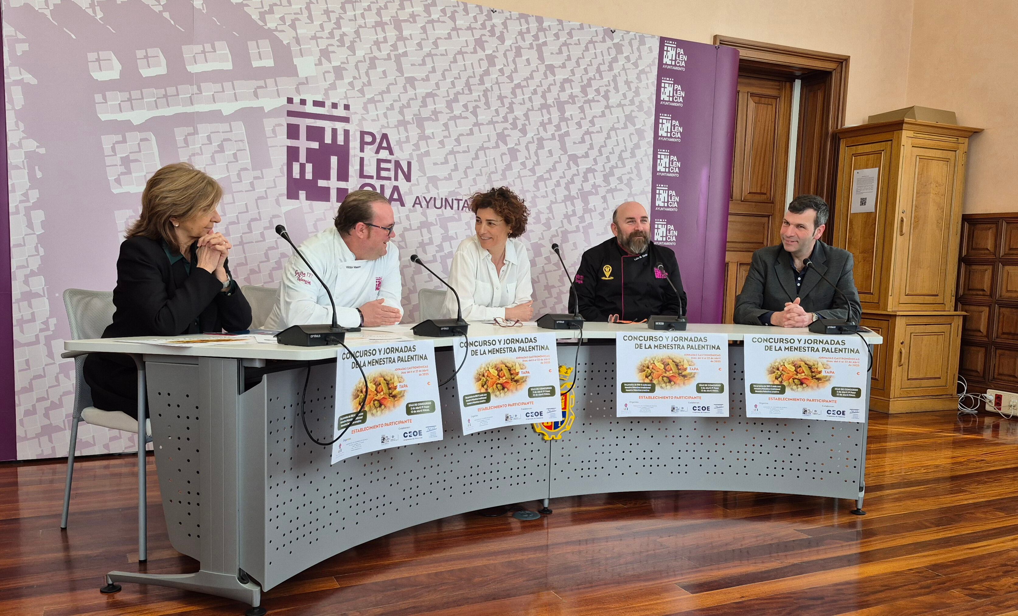 Presentación del I Concurso y Jornadas de la Menestra Palentina