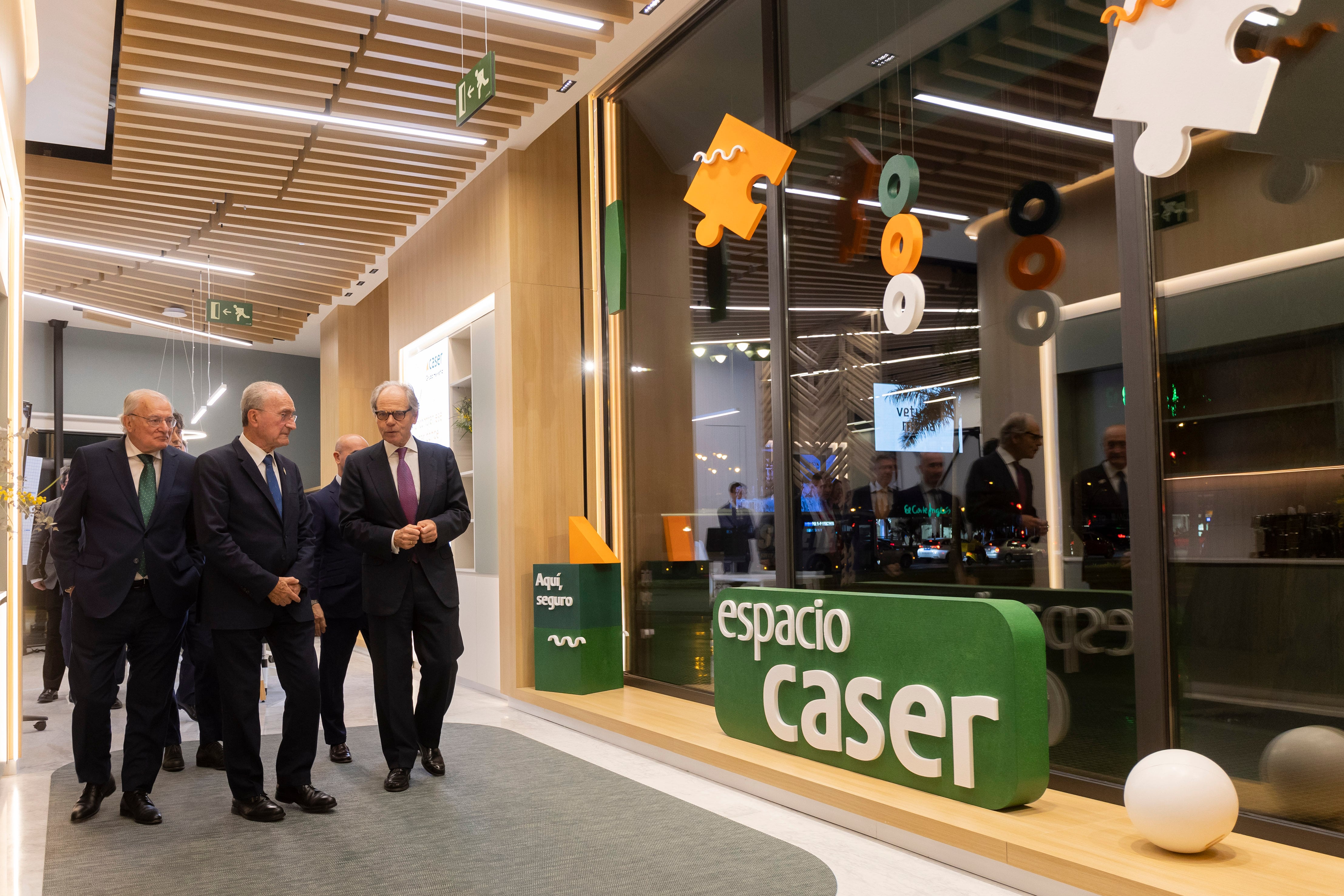 Acto de inauguración de Espacio Caser en Málaga