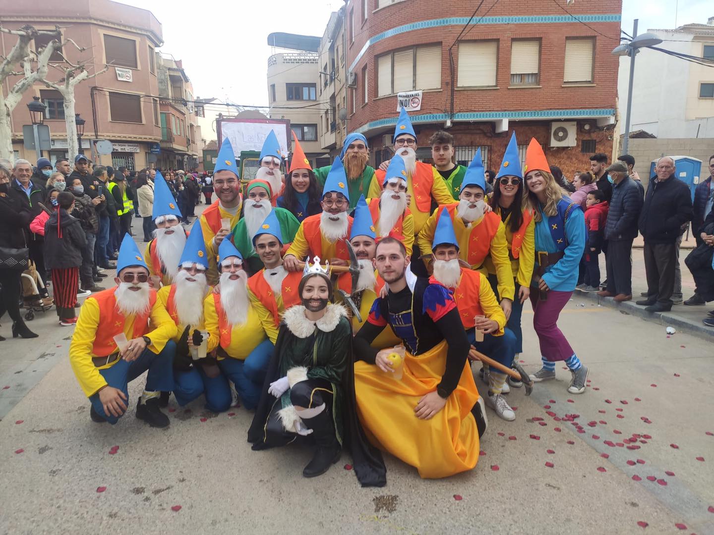 Foto de archivo del Carnaval de Quintanar del Rey 2022