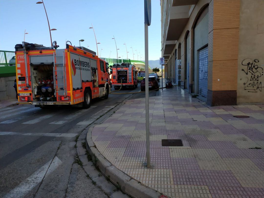 Incendio en una casa de Cullera donde ha fallecido una mujer