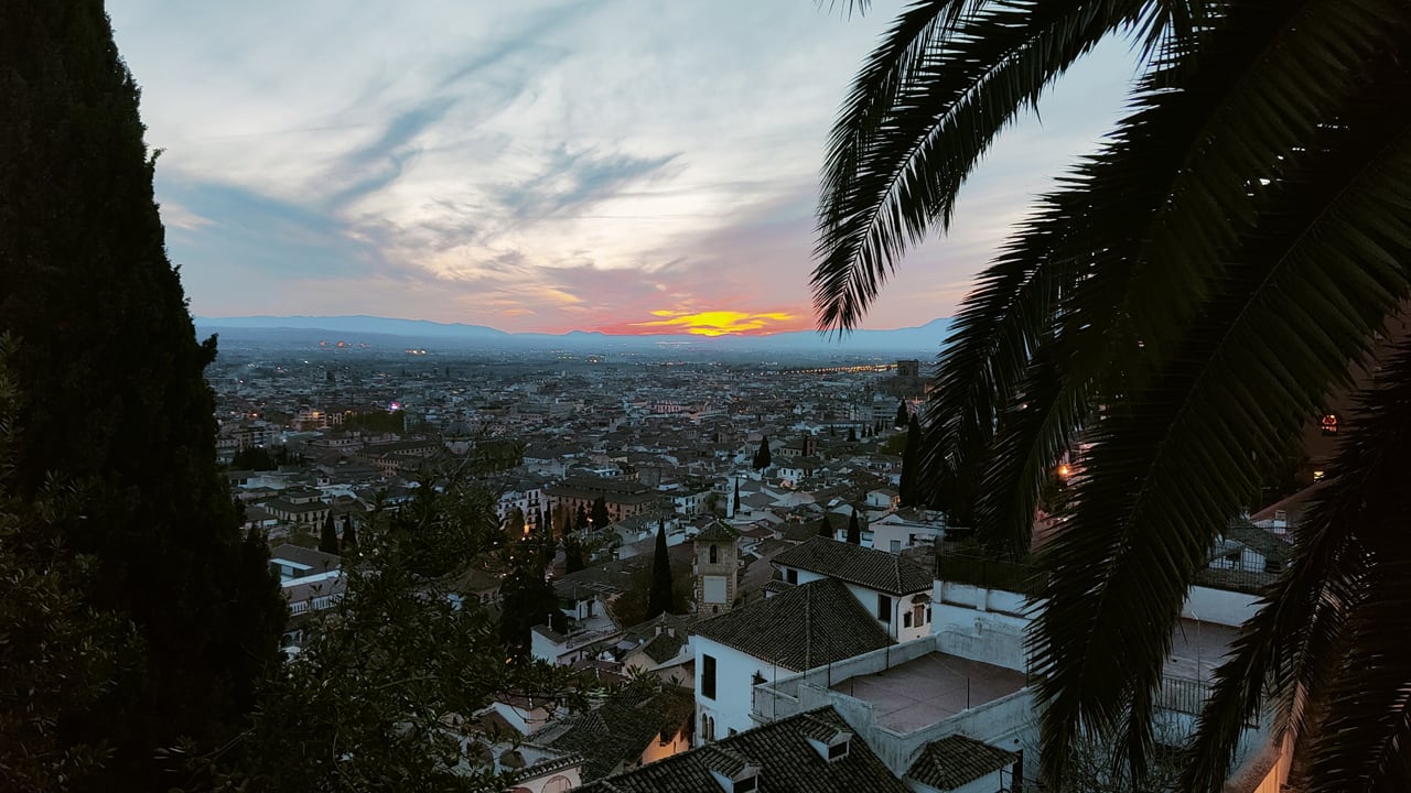 Panorámica de la ciudad de Granada