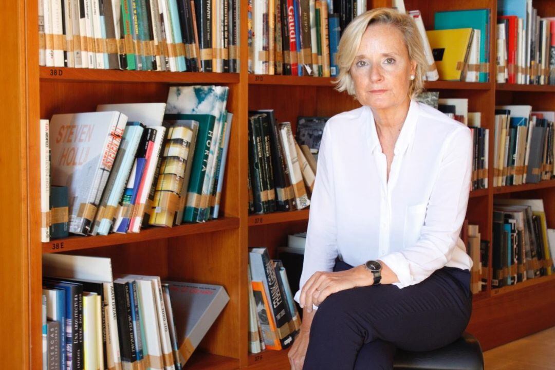 La decana del Col·legi Oficial d'Arquitectes, Marta Vall- Llossera