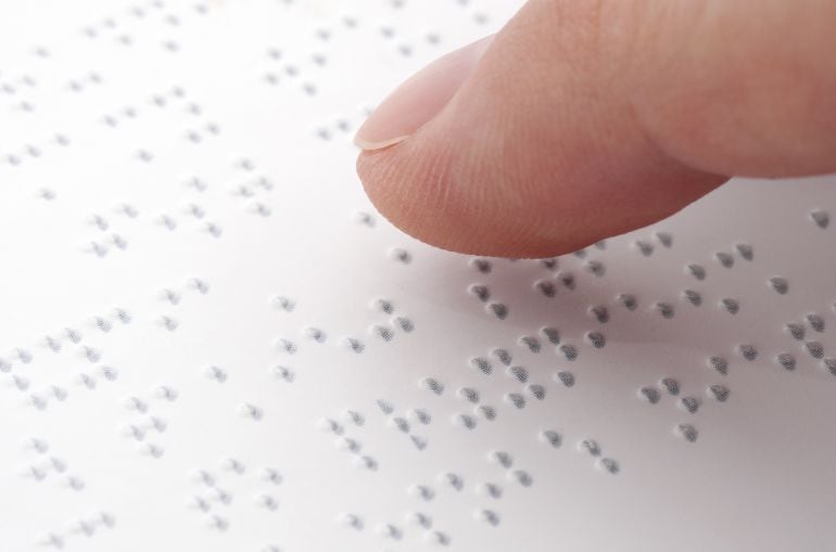 Lectura en braille