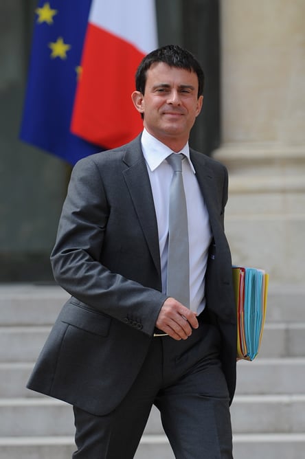 Manuel Valls, ministro francés de Interior, en una foto de archivo tomada en mayo de 2012