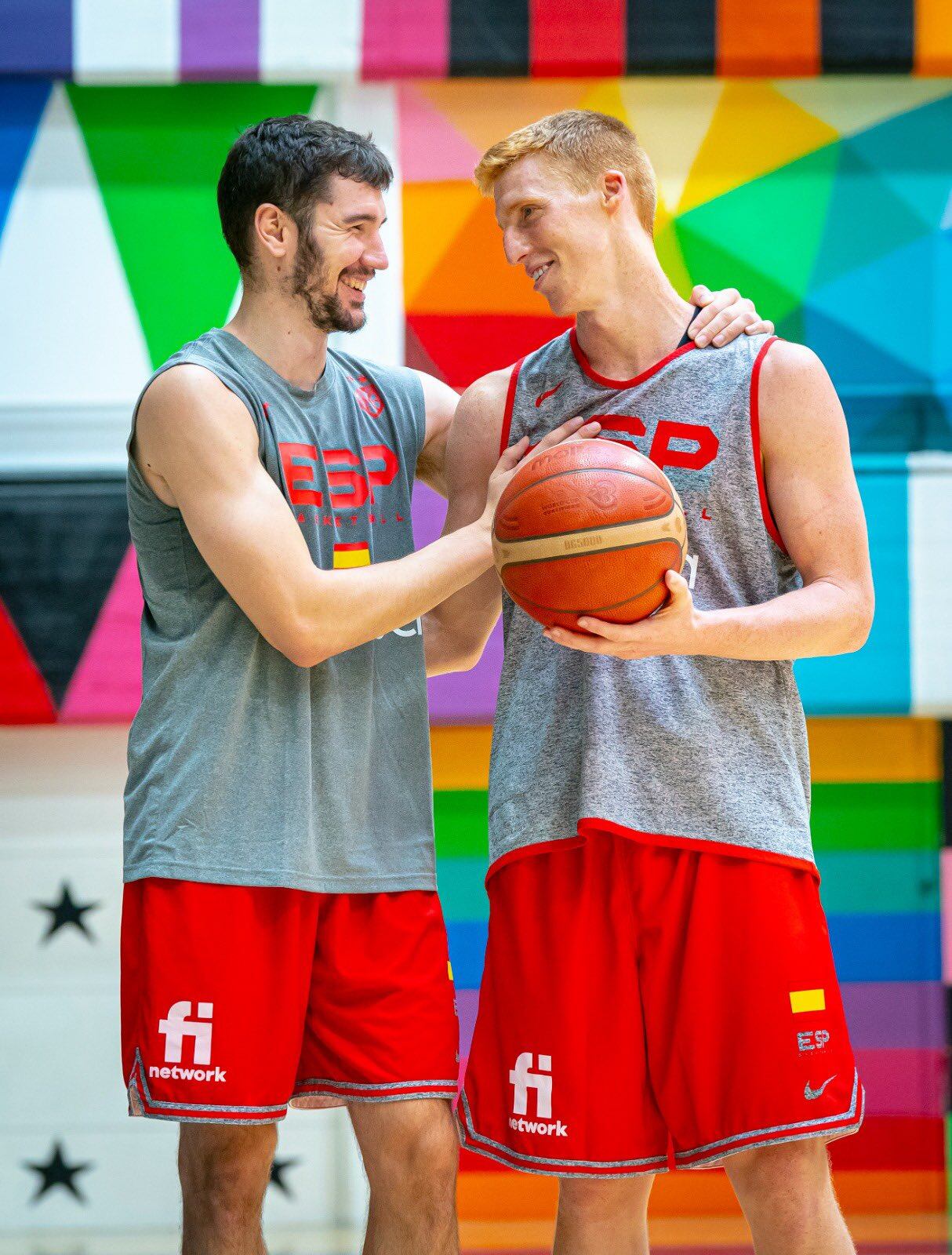 Díaz y Brizuela, en la concentración de la Selección
