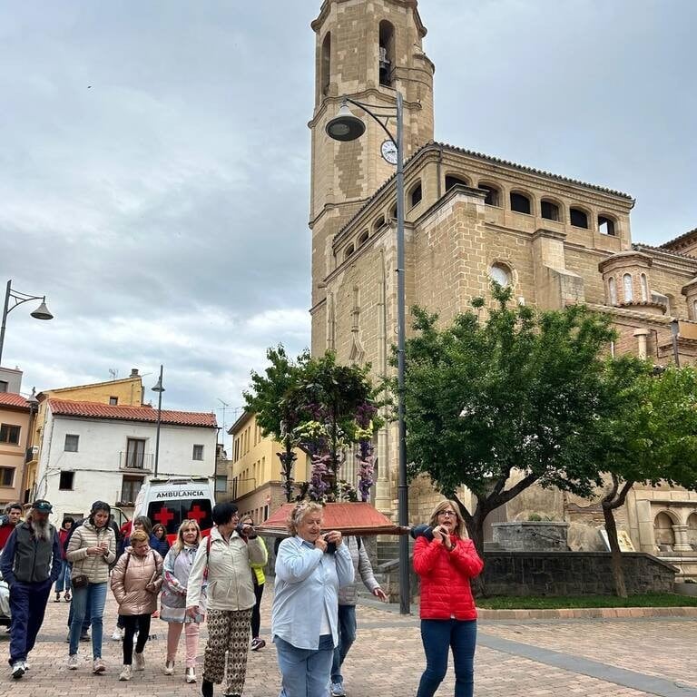 Procesión con la Virgen del Romeral que saldrá desde la iglesia parroquial