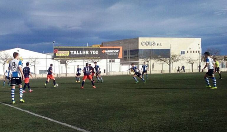 Partido del filial del Hércules