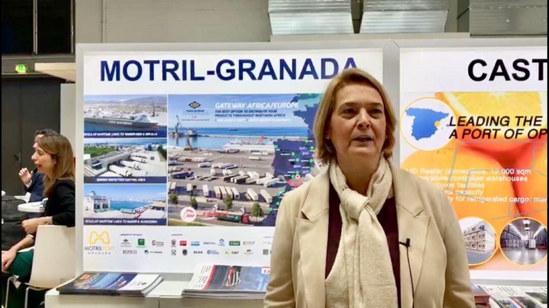 La alcaldesa de Motril, Luisa García Chamorro, acompaña a los agricultores de Motril en Fruitlogística que se celebra en Berlín