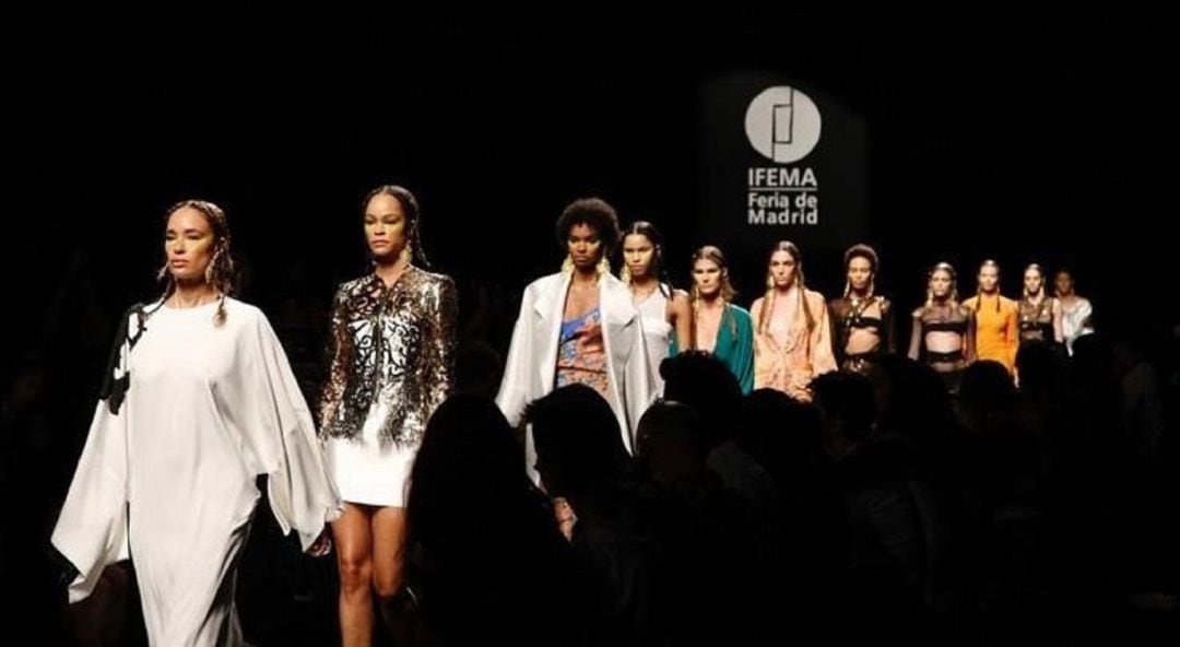 Uno de los desfiles de la edición pasada del Mercedes-Benz Fashion Week Madrid (MBFWM) 