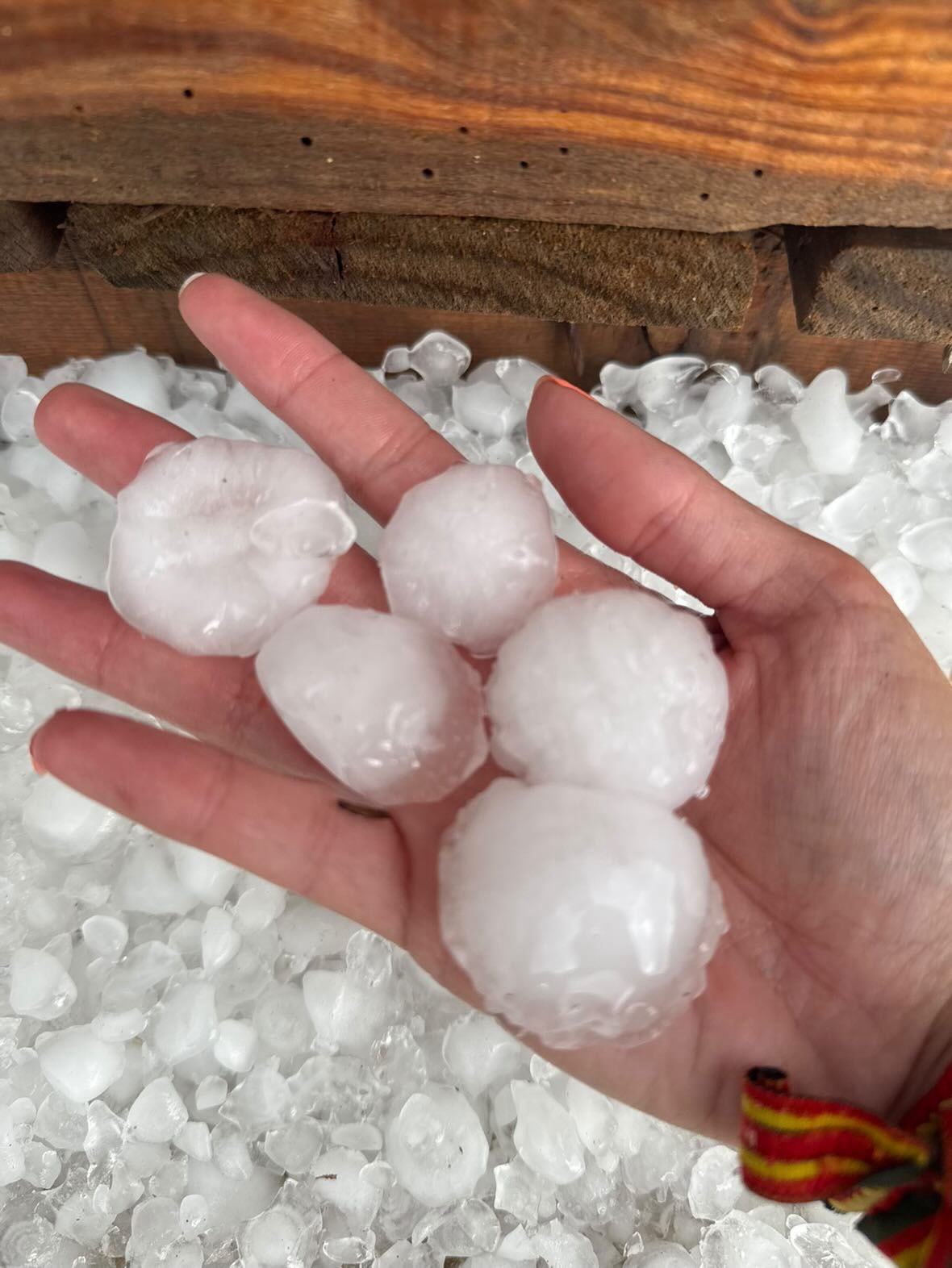 Tormenta en Pradilla de Ebro