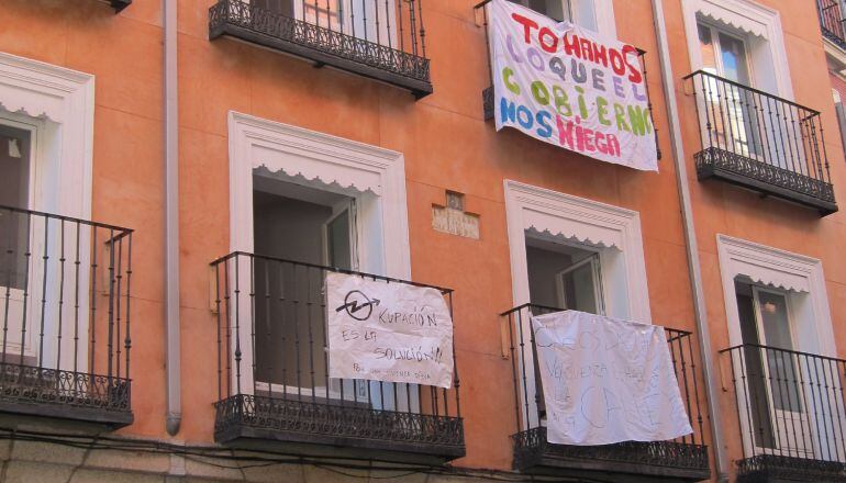 Una vivienda okupada