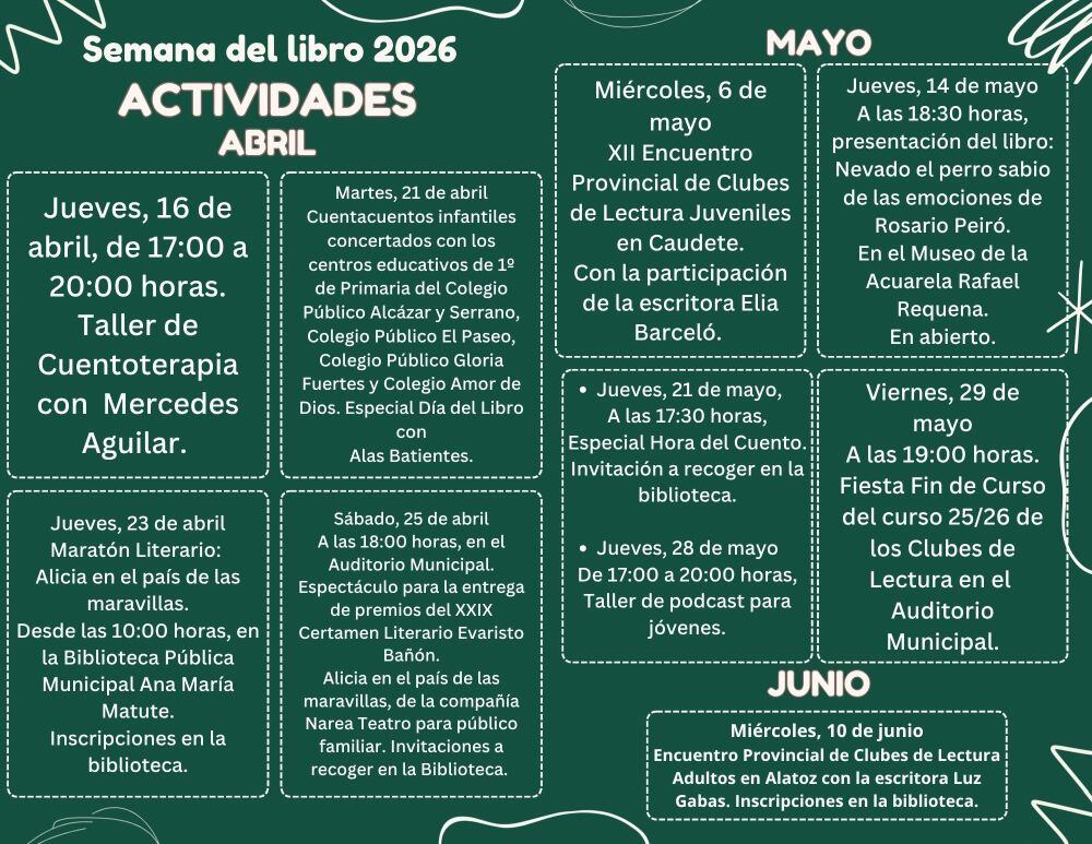 Semana del libro en Caudete