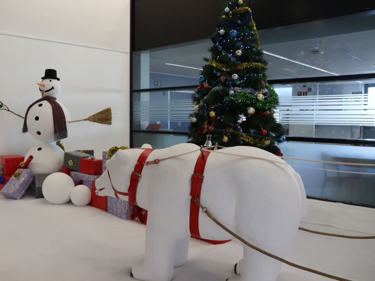El Área de Salud de Ibiza y Formentera se viste de Navidad