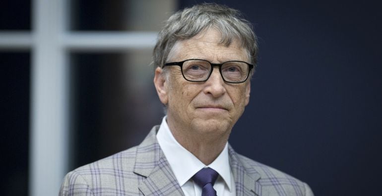 Bill Gates asiste a la inauguración oficial del Museo Barberini en Potsdam, Alemania. 