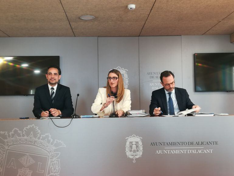 Parte del equipo de gobierno del Partido Popular 