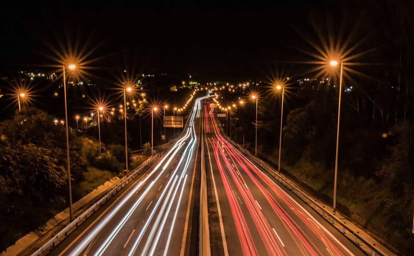 Conducir de noche