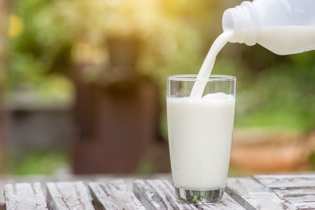 La leche semidesnatada es la más consumida en España.