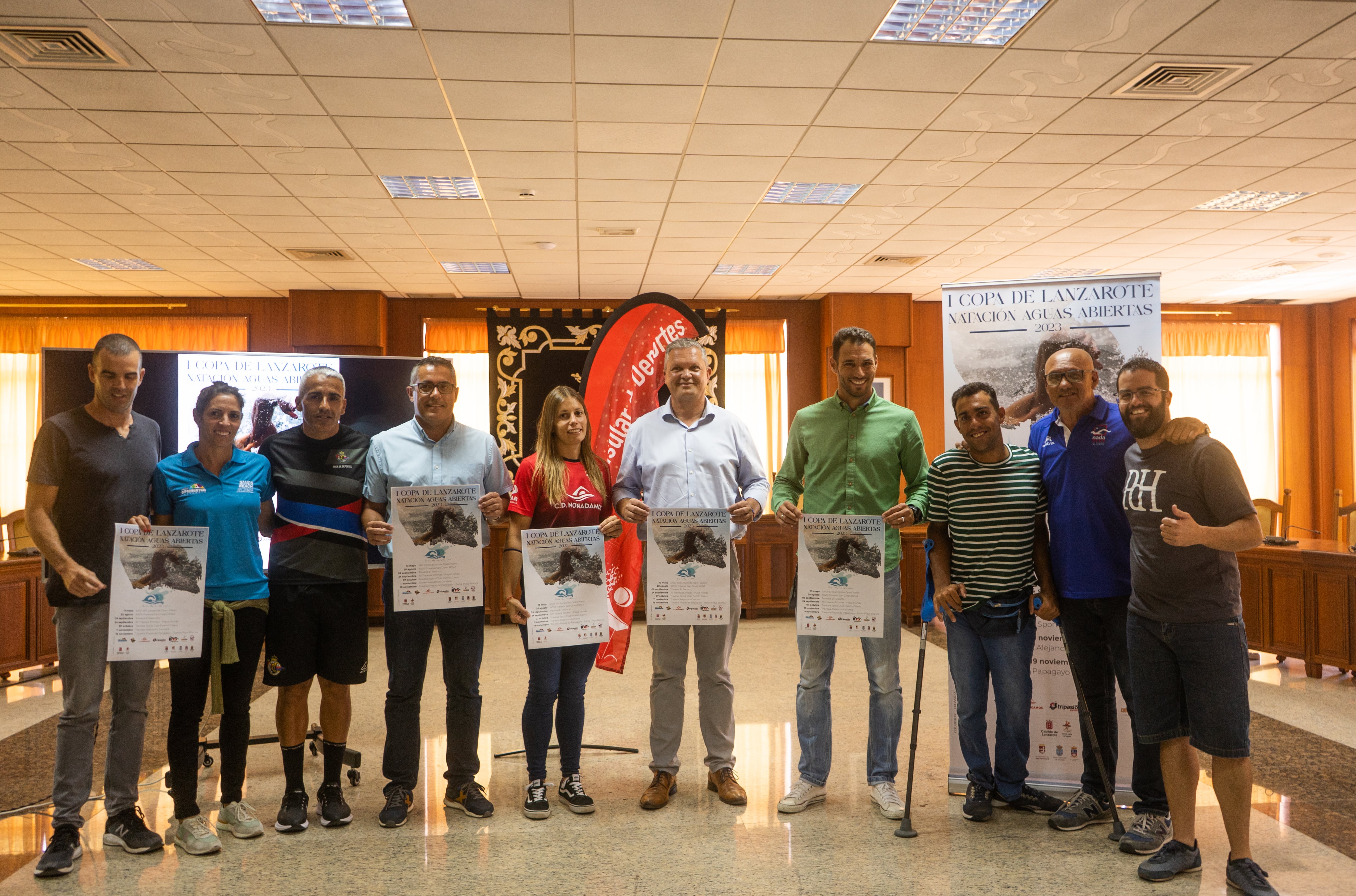 Presentación de la copa.