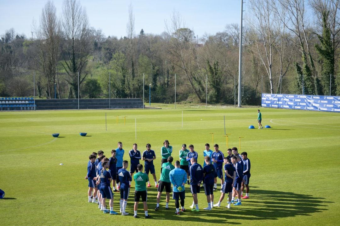 Entrenamiento del equipo.