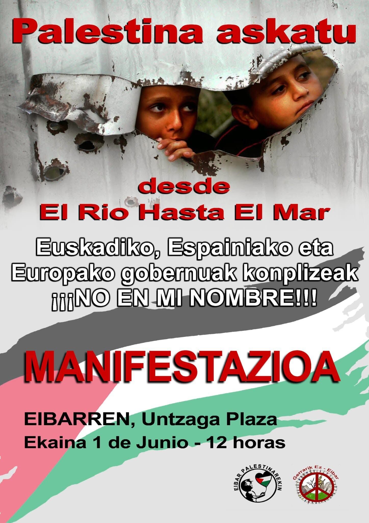 Cartel de la convocatoria del 1 de junio