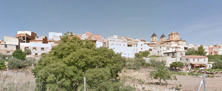 Paisaje de Elche de la Sierra (Albacete)