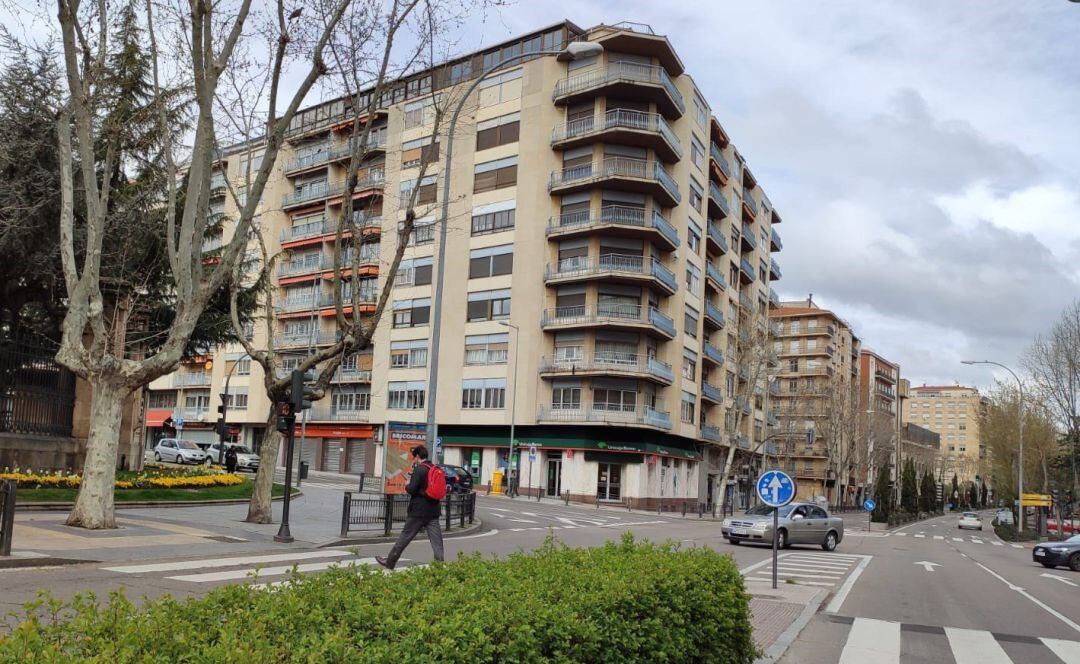 Paseo de Carmelitas de Salamanca.