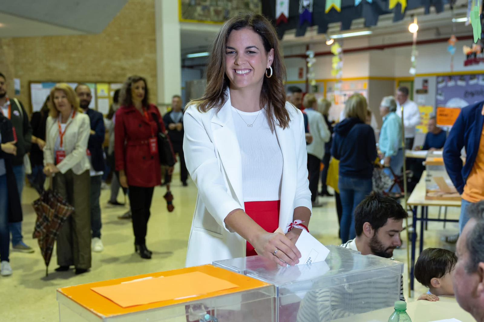 Sandra Gómez, candidata del PSPV-PSOE a la alcaldía de València