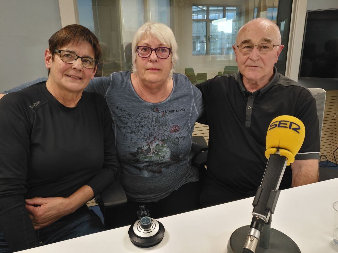 Tere Gabiola, Amaia Urberuaga y Loren Arkotxa