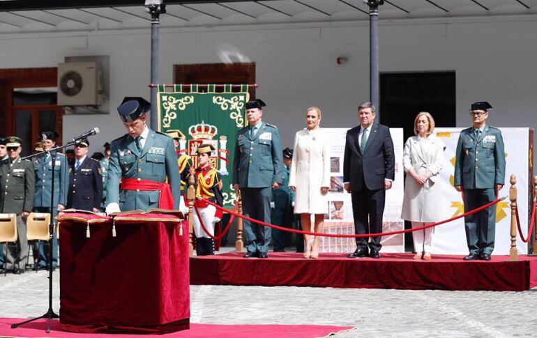 José Antonio Berrocal Anaya toma posesion de su nuevo cargo como General Jefe de la I Zona de la Guardia Civil de Madrid