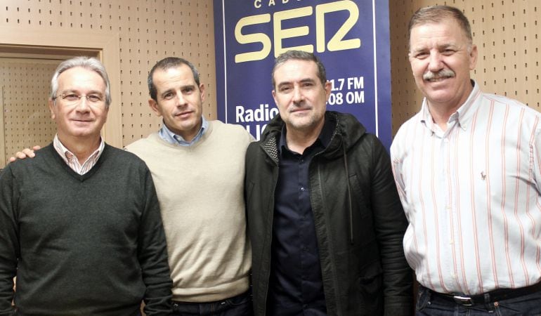 Juan Zaragoza, Carlos Arcaya, Lalo Díez y Antoni Arques