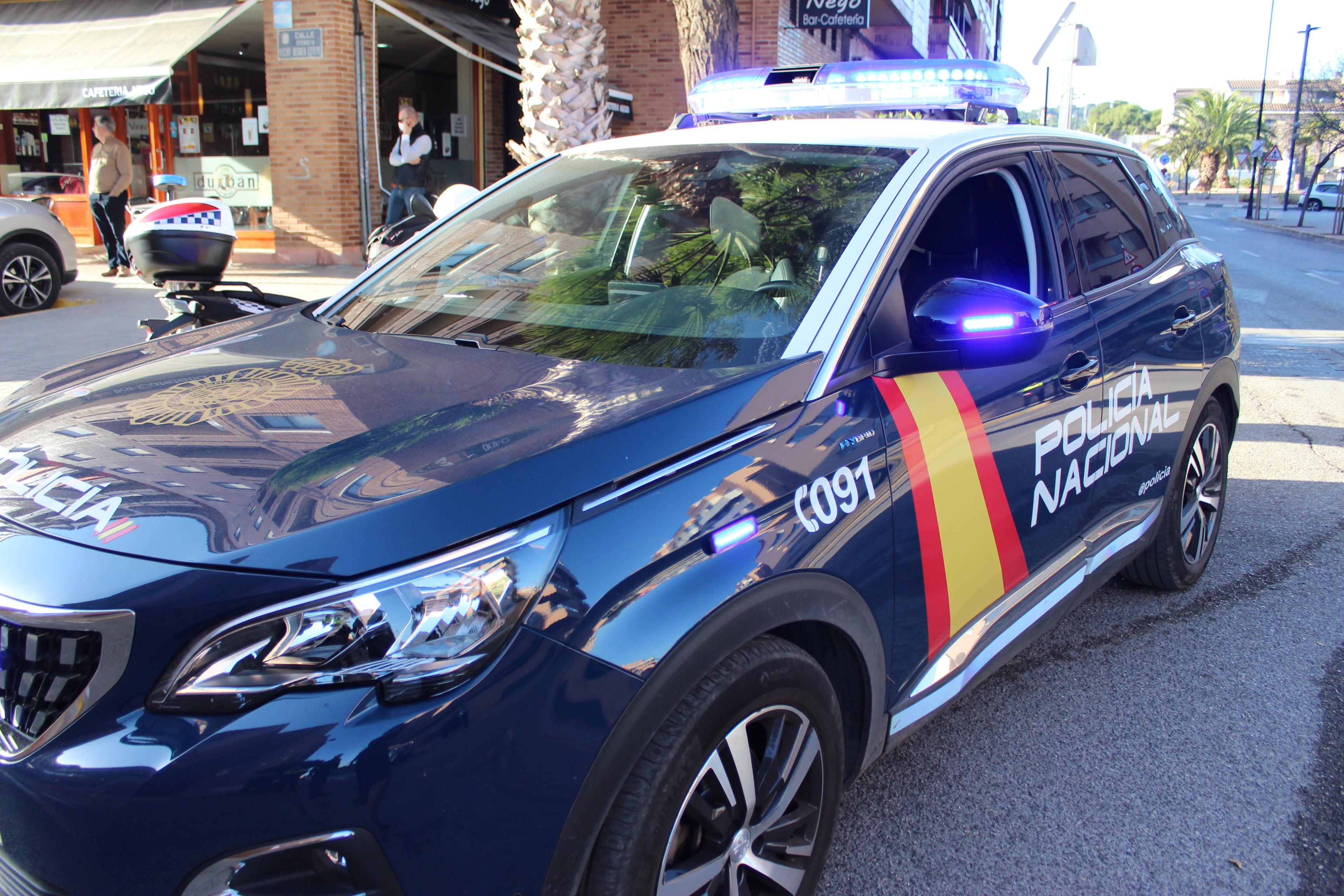 Patrulla de Policía Nacional en una imagen de archivo.