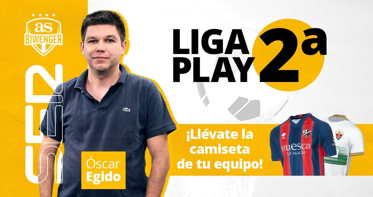 Óscar Egido, presentador y director de Play Segunda