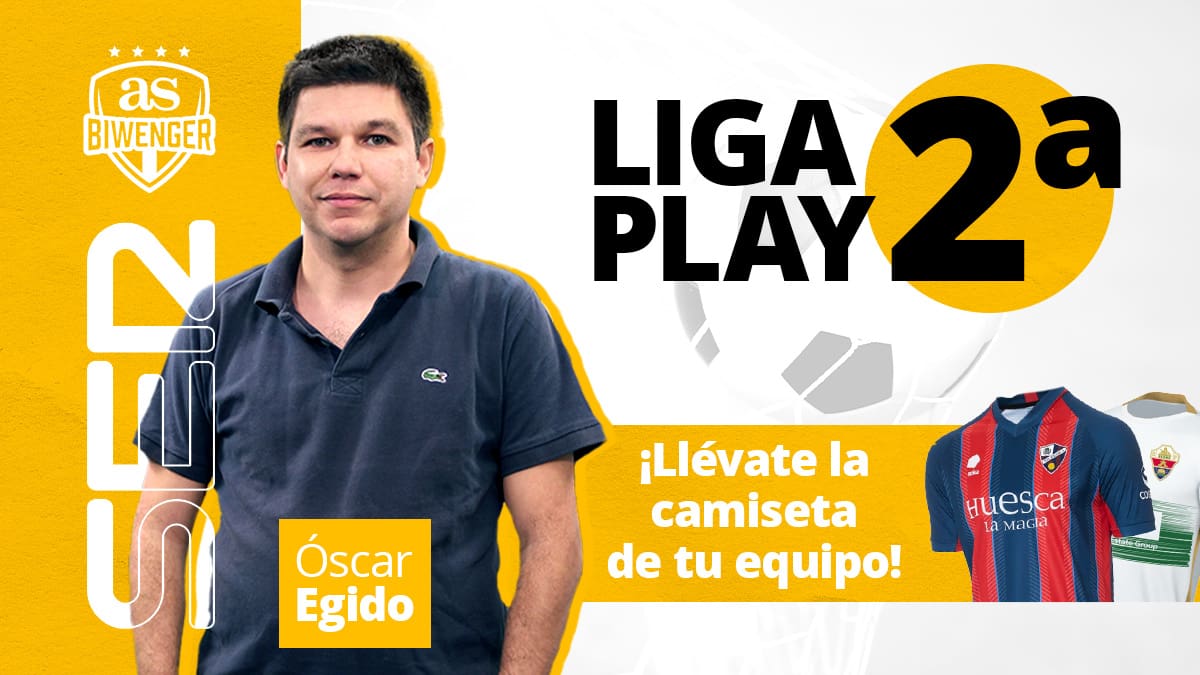 Juega la VI edición de 'Play Segunda' en Biwenger y gana la camiseta de tu equipo