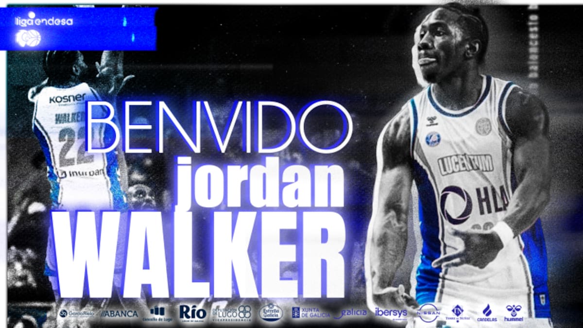 Jordan Walker refuerza el perímetro del Río Breogán para el tramo decisivo de la temporada
