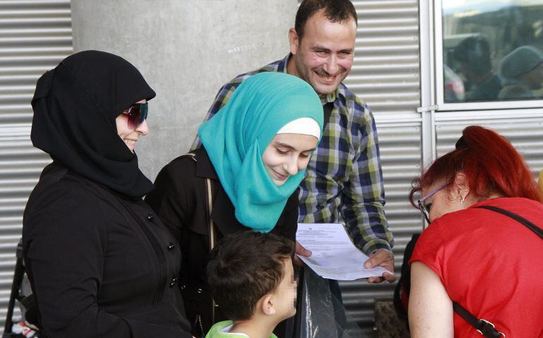 Son algunos de los refugiados que este miércoles han llegado a nuestro país huyendo de la guerra